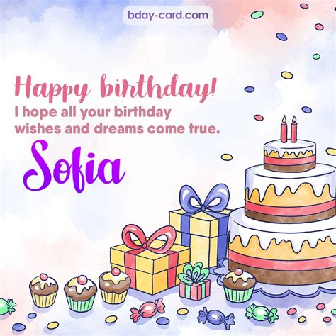 Birthday Images For Sofia 💐 — Free Happy Bday Pictures And Photos