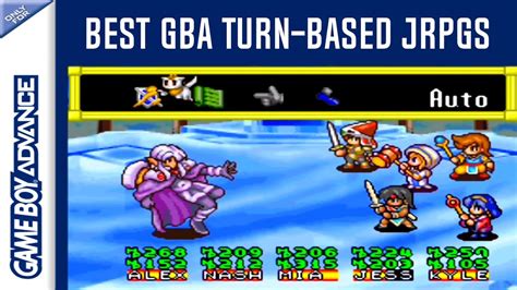 Top Turn Based JRPGs Games For GBA YouTube