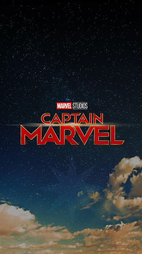 750x1334 Captain Marvel Movie Logo Iphone 6 Iphone 6s Iphone 7 Hd 4k