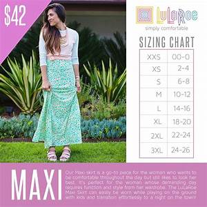 2016 Lularoe Maxi Size Chart Lularoe Maxi Sizing Lularoe Maxi Dress