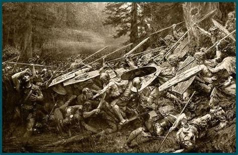 Furor Teutonicus The Battle Of Teutoburg Forest 9 Ce By Paja