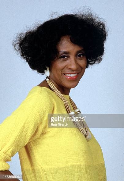Actress And Comedian Marla Gibbs Portrait At Home July 1 1986 In