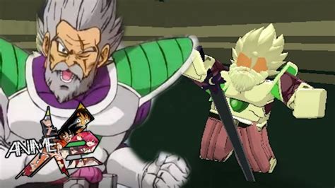 Brolys Dad Paragus In Anime Cross 2 Ax2 Custom Character Youtube