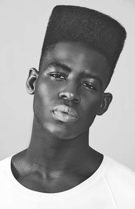 Famous short spiked side cut hair style for men. 85 Best Afro & Black Men Hairstyles and Haircuts - The ...