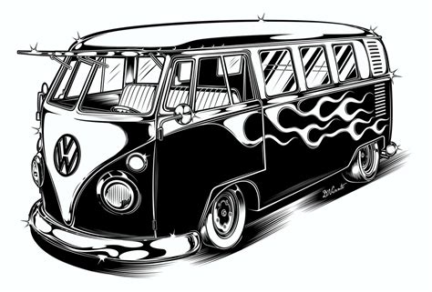 Volkswagen Nl Uk Ch On Behance Volkswagen Vw Art Art Cars