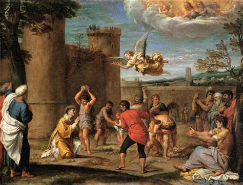 The Stoning Of St Stephen 1603 1604 Annibale Carracci