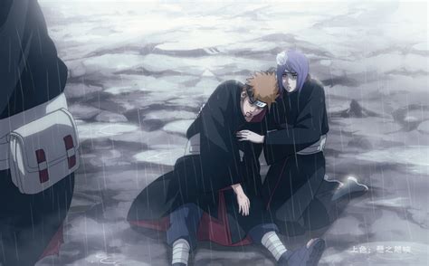 Yahiko And Konan In Rain By O S K On DeviantArt