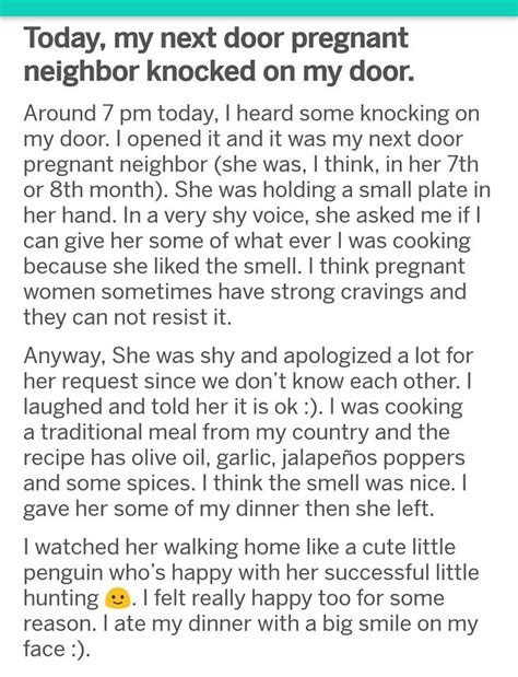Pregnant Neighbor Knocked On Door Saw This On Facebook And Thought It Was Cute So Wanted To