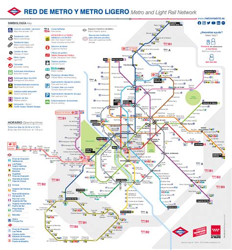 Plan De Metro Madrid