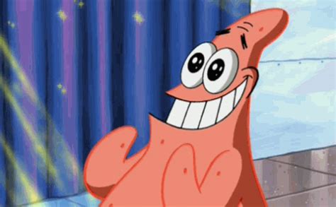 Happy Patrick Gif By Spongebob Squarepants Find Share On Giphy