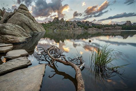 Dawn At Sylvan Lake Photograph By Adam Romanowicz Fine Art America