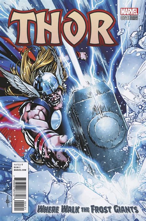 Thor Where Walk The Frost Giants 1 Howard Cover Fresh Comics