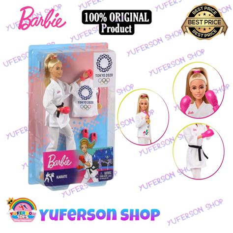 Jual Barbie Olympic Games Tokyo 2020 Karate Doll Shopee Indonesia