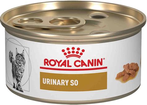 Thanks to its high the food also helps to acidify the urine slightly, dissolving any crystals that may have begun to form. ROYAL CANIN VETERINARY DIET Urinary SO Morsels in Gravy ...