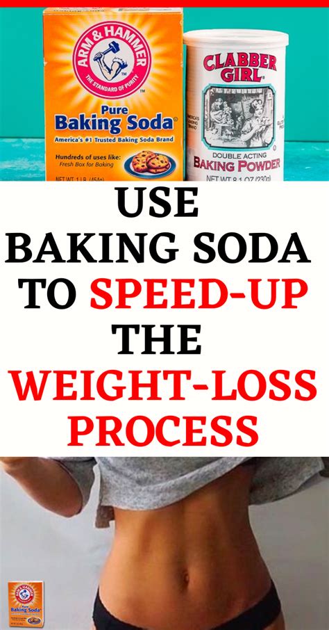 Use Baking Soda To Speed Up The Weight Loss Process Hello Healthy