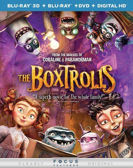 The Boxtrolls Blu Ray Review