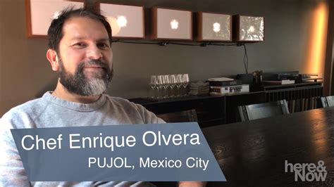 Chef Enrique Olvera On Mexican Culinary Traditions Youtube