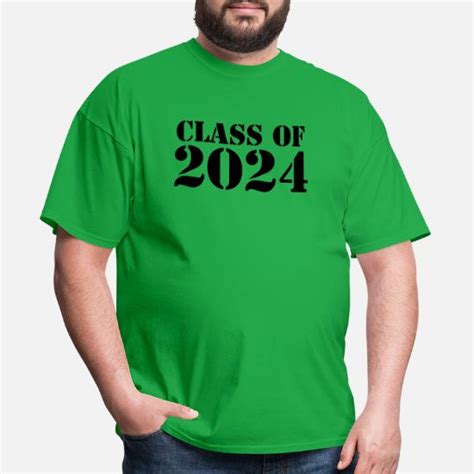 Class Of 2024 Mens T Shirt Spreadshirt