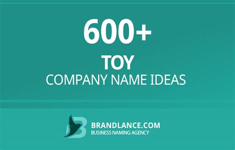 1683 Catchy Toy Company Name Ideas List Generator 2024