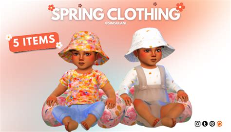 Spring Collection Infant Simsulani On Patreon Sims 4 Body Mods
