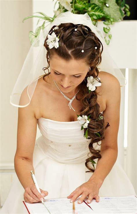 The Northern Bride Wedding Hairstyles With Flowers