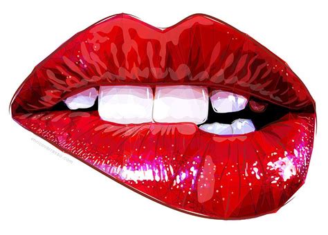 Sexy Lips On Behance Pop Art Lips Lips Illustration Lips Painting