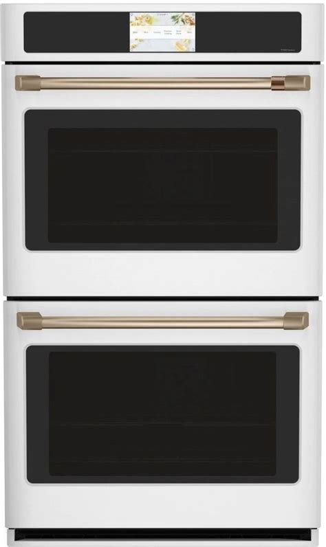 Café Professional Series 30 Matte White Double Electric Wall Oven