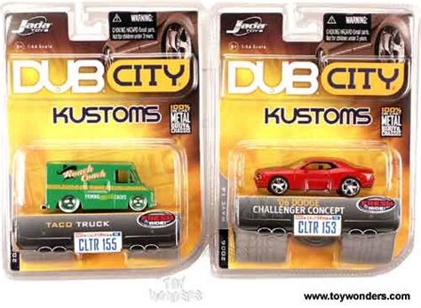 Toy Diecast Carstoy Diecast Cars Wave 14 By Jada Toys Dub City Kustoms