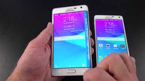 Samsung Galaxy Note Edge Vs Note 4 Youtube