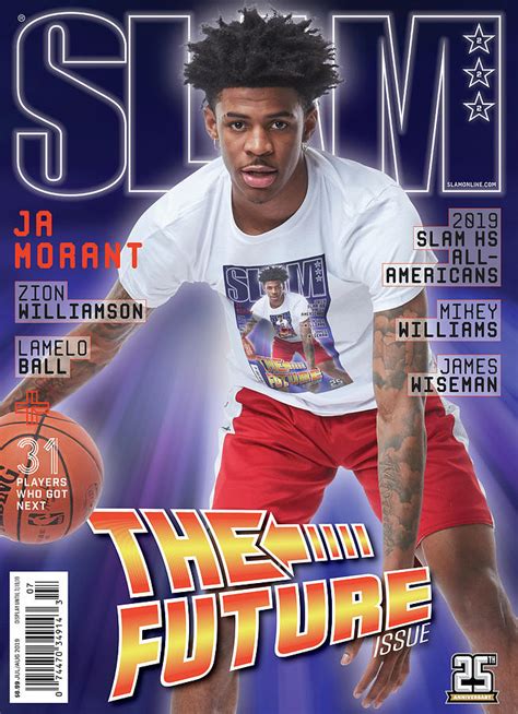 Ja Morant The Future Issue Slam Cover By Matthew Coughlin