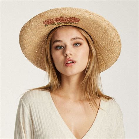 Brixton Hats Jenna Raffia Straw Western Hat Casual Hats