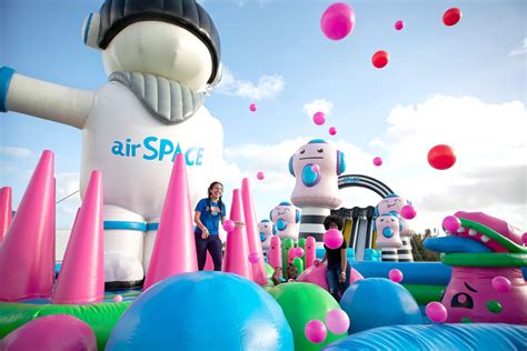 Bounce your way through the weekend on an enormous inflatable