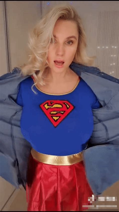 Russian Blonde Milf Supergirl Cosplay Rsexiestcelebrities