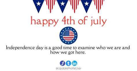 4th Of July Message 4thofjuly Design Template 103527