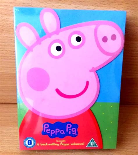 Peppa Pig Dvd Box Set Kids Tv Cartoons 3 Dvds New Region 2 £600