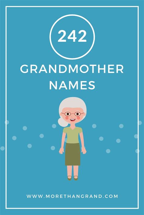 Find The Perfect Grandmother Name Cute Grandma Names Grandma Names