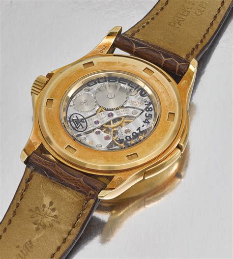 Patek Philippe A Fine And Rare 18k Gold Limited Edition Dual Time