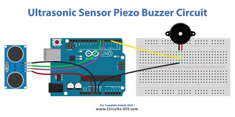 Ultrasonic Sensor With Piezo Buzzer Arduino Tutorial Sexiz Pix