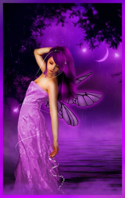 Purple Beautiful Fairies Fairy Pictures Fairy