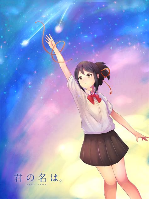 Mitsuha From Your Name By Drelouder On Deviantart