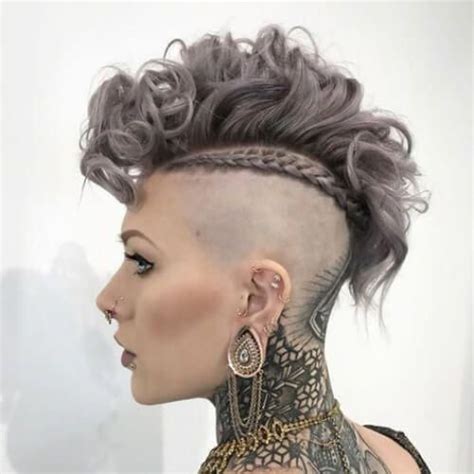 50 Sweet Curly Mohawk Ideas Posttags Curlyhaircut Curly Mohawk