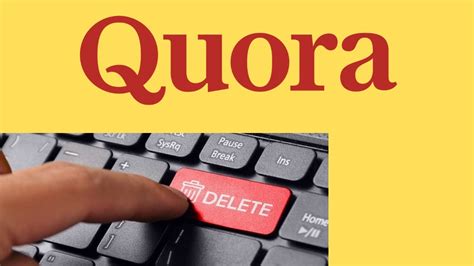 How To Delete Quora Account Permanently Quora Account Deletion YouTube