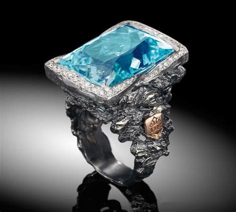 Blue Stone Ring Custom By
