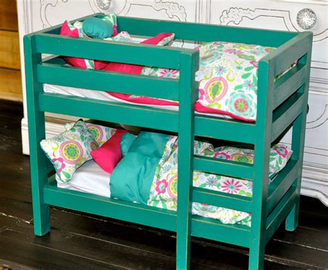 Ana White American Girl Doll Bunk Beds Diy Projects Diybedsideas