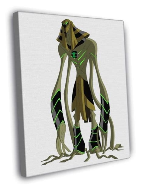 Ben 10 Benmummy Ultimate Alien Cartoon Tv Series Art Wall 20x16 Inch