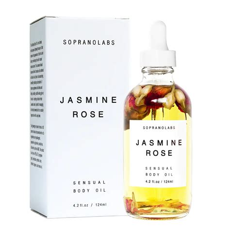 Jasmine Rose Sensual Body Oil Sopranolabs