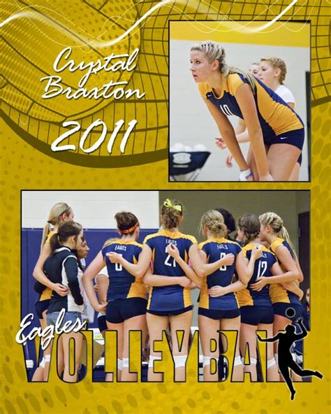 Sports Volleyball Cutouts Vol 14 Photoshop And Elements Templates