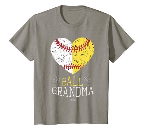 Mom Funny Baseball Saying Ball Funny Grandma Softball Ts T Shirt