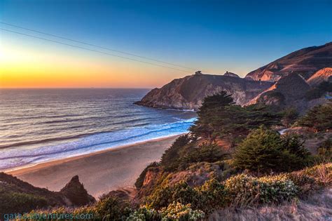 Photo Of The Week Sunset At Gray Whale Cove State Beach California