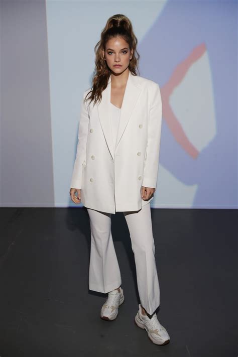 Barbara Palvin At The Boss Milan Fashion Week Show Celebrities In The